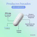 B-FIT B Magnesium Glycinate & Citrate - Supports Sleep and Muscle Recovery - Vegan - 496 mg -220 Capsules - 2 Month Supply