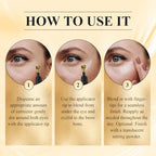 Luminous Eye Corrector SPF 41, Under Eye Color Corrector for Dark Circles, Anti-Aging Tinted Eye Cream, Hydrating Eye Serum with Peach Undertone (Natural Color, 1PCS)