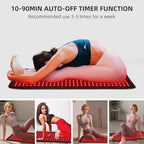 Red Infrared Light Therapy Mat for Body, 31.75" x 11.5" Red Light Pad Upgraded 3 Chips in 1 Beads 360pcs LEDs 660nm 850nm RLT Device for Body Back Shoulder Knee Joint Pain Relief, Ideal Gift