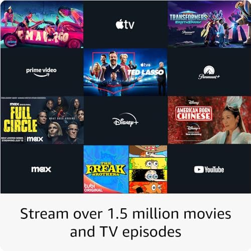 Like-New Amazon Fire TV Stick 4K streaming device, more than 1.5 million movies and TV episodes, supports Wi-Fi 6, watch free & live TV