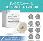 Fade Away Scars - Original Silicone Scar Sheeting Roll- Custom Size Medical Grade- Effective Silicone Scar Sheets, Strips and Patches for Scars, Surgical Scar Tape, Silicone Scar Sheets.