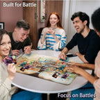 for MTG Game Playmat, for Magic TCG Rubber Play mat,Tabletop Card Playmats with Smooth Surface,Trading Card Inked Game Mat with White Zones,Battle Game,Art Tree