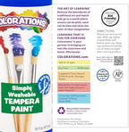 Colorations - SWT16 Simply Washable Tempera Paints, 16 fl oz, Set of 11 Colors, Non Toxic, Vibrant, Bold, Kids Paint, Craft, Hobby, Arts & Crafts, Fun, Art Supplies
