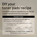 Big Pad Line up (ONE THING Multi Big Pads 70 PCS | DIY Dry Toner Pads, Large Size Exfoliating Soft Lightweight Cotton Face Rounds | Daily Travel Size Refill No Lint Double Sided | Korean Skin Care)