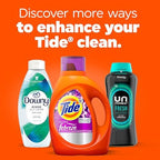 Tide Plus Febreze Freshness HE Turbo Clean Liquid Laundry Detergent, Spring & Renewal Scent, 105 fl oz, 74 loads (Packaging may vary)