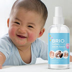 BRIOTECH Babies & Kids Skin Love, Soothing Hypochlorous Acid Spray, Pure HOCl for Sensitive Skin, Calm Redness & Bumps, Support Against Diaper Irritation, Gentle & Vegan, 4 fl oz