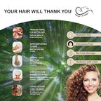 Sleep ‘N Curl - 100% Pure Biodegradable Bamboo Silk - Heatless Hair Curler KIT with Pure Bamboo Silk Cap (Bonnet) All Natural