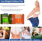 KingPavonini Red Light Wellness Belt – 3-in-1 LED Light Device with Adjustable Strap, 630/660/850nm for Relaxation and Comfort
