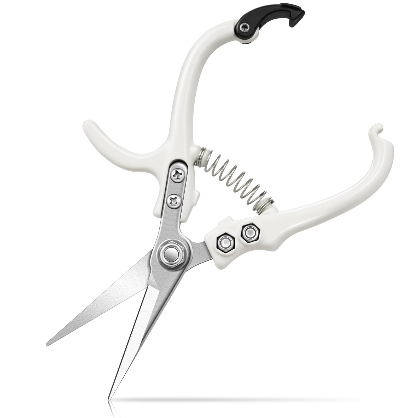 VIVOSUN Pruning Shears for Gardening, Q-Shaped Garden Scissors for Plants
