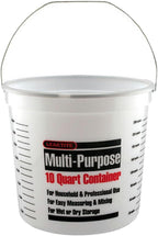 Leaktite 10Q12NM0012 10 Qt Multi-Purpose Pail W/Reinforced Rim, 10Qt