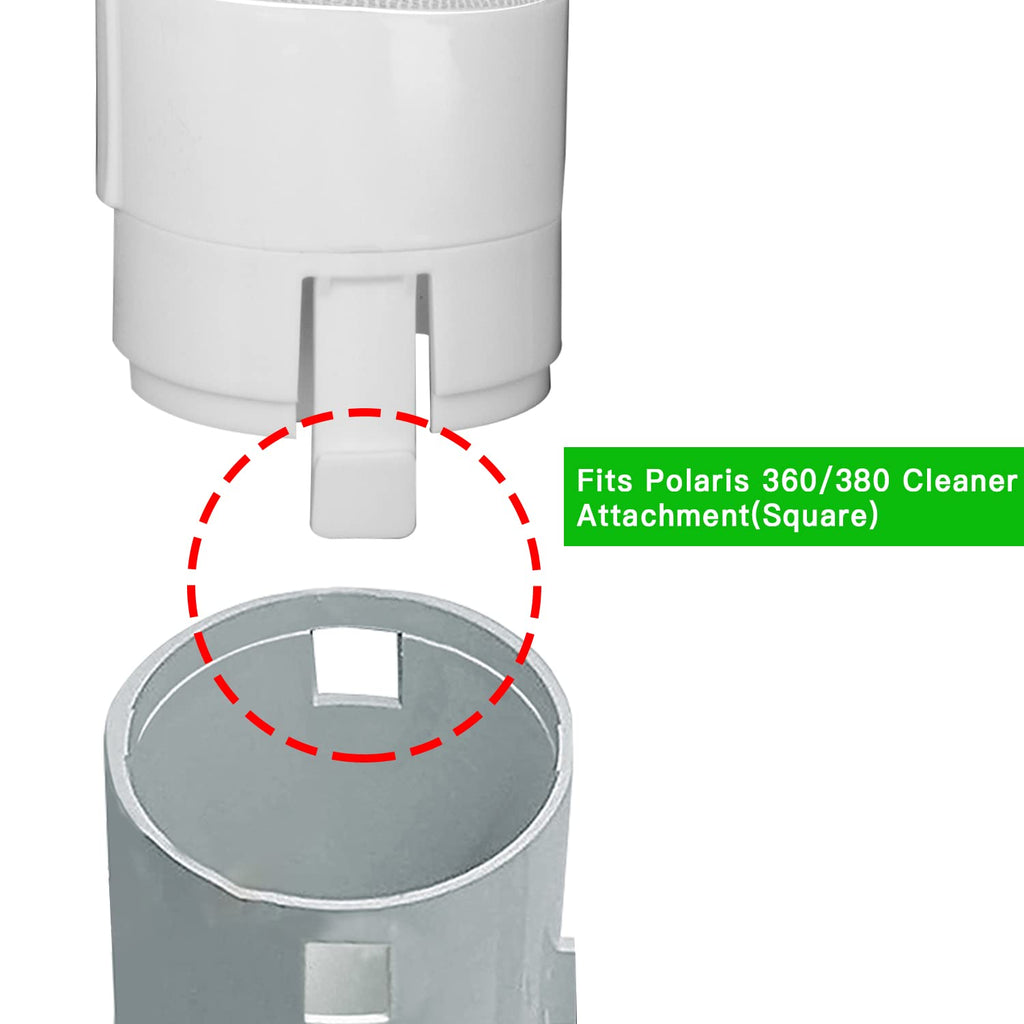 Chuanke Pool Cleaner Replacement Filter Bag Fits for Polaris 360 and 380 Pool Cleaner All Purpose Bags (3 Pack, 360 v Closure Bag)