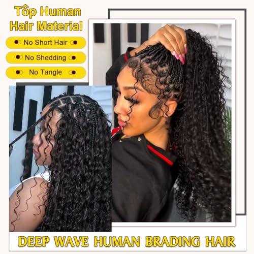 Human Braiding Hair for Boho Braids