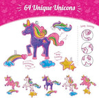 Imagimake Window Art Unicorn | Stained Glass Kit | Unicorn Girls Toys Age 6-8 | 6 Year Old Girl Birthday Gift | Art and Crafts for Girls 8-12 | DIY Suncatcher Kit for 5,6,7,8,9,10,11,12 Year Old Kids