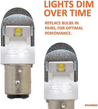 SYLVANIA - 7528 ZEVO LED White Bulb - Bright LED Bulb, Ideal for Daytime Running Lights (DRL) and Back-Up/Reverse Lights (Contains 2 Bulbs)
