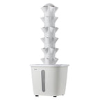 VEVOR Hydroponic Tower, 30 Pods 6 Tiers Hydroponics Growing System Kit with App Control, Vertical Home Garden with 20L Water Tank & Pump, Planter Germination Kit for Indoor Herbs, Fruits, Vegetables