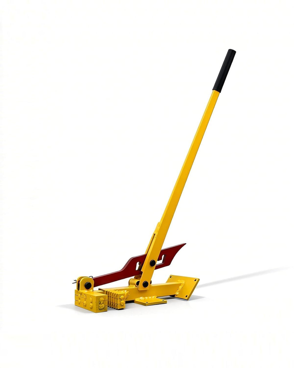 Maukeep Heavy Duty Tree Puller (0-4"), Large Sapling Puller, Manual Tool Uses High Leverage to Fully Uproot Stubborn Shrubs, Vines & Saplings | Ergonomic Heavy Duty Garden & Landscaping Tool (Yellow)