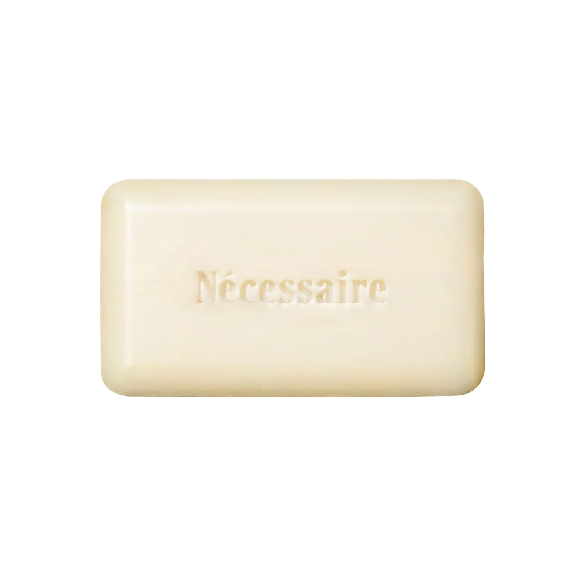 Nécessaire The Body Exfoliant Bar. 2% Physical Exfoliant. 5 Ceramides. Niacinamide. Smooth KP, Rough Patches, Ingrown Hairs. Fragrance-Free. 140 g / 5 oz