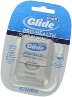 Oral-B Glide Pro-Health Deep Clean Cool Mint Flavor Floss 40 M (Pack of 6)