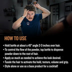 GIBS Grooming Styling Texture Powder - For Men and Women - Volumizing - High Hold - Matte Finish - Easy to Apply - 1oz (30g)