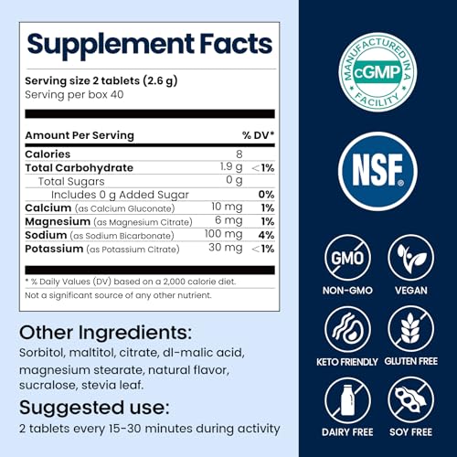 Venture Pal Moisturizing Magnesium Lotion，Chewable Electrolyte Tablets for Rapid Hydration