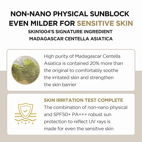 SKIN1004 Madagascar Centella Air-fit Suncream Plus 1.69 fl. oz (50ml)