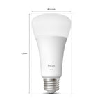 Philips Hue Smart LED A21 Bulb 1-Pack, Warm White Light 2700K, E26 Base, 13.5W, 1600 Lumens, Dimmable LED Bulbs, Works with Alexa, Google Assistant, and Apple Home