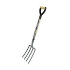 Spear & Jackson Neverbend Professional Digging Fork – Heavy-Duty Forged Carbon Steel Garden Fork for Tough Soil and Cultivation