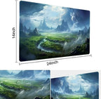 MTG Playmat - Non-Slip Backing Printing, Ideal for Card Game Enthusiasts TCG Playmat (Purify Land-No Deck)