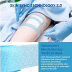 Silicone Surgical Tape 1" x 5yd (2 Rolls) | Micropore, Medical Tape for Skin,Dressings,Face,Wound Care| First Aid Bandage Tape for Sensitive Skin
