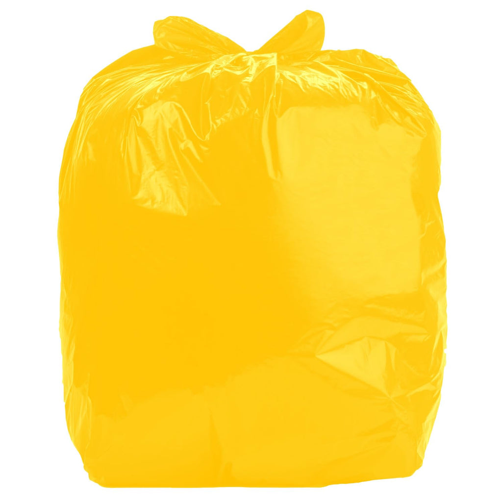Ultrasac 55 Gal Yellow Trash Bags, 1.5 MIL (EQ.), 37" x 54" (50 Pack)