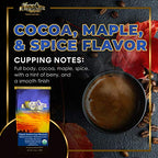 Mt. Whitney Organic Gayo Mountain Sumatra, Medium Dark Roast, Low Acid Coffee (Whole Bean, 12 Oz)