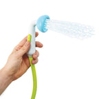 Yookidoo Baby Bath Shower Head - Elephant Water Pump and Trunk Spout Rinser - for Newborn Babies in Tub Or Sink