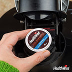 Healthwise Low Acid Hazelnut Decaf, Chemical-Free Swiss Water Process, 99.9% Caffeine Free, 100% Colombian Coffee K-Cups – Medium Roast, Healthier Coffee for Sensitive Stomachs - Keurig 2.0 Compatible - - 144 Count (Pack of 12)
