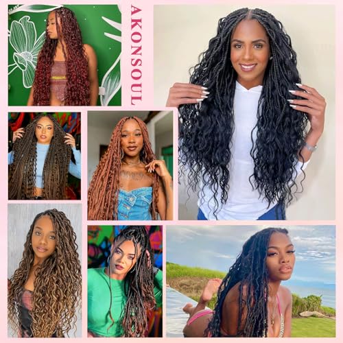 Deep Wave Bulk Human Braiding Hair 3 Bundles 110g 24 Inch Human Ginger Braiding Hair for Boho Braids Color 350 No Weft 100% Percent Brazilian Human Braiding Hair Extensions for Micro Braiding