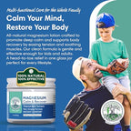 Herbal Magnesium Lotion - Magnesium Body Rub for Bedtime & Sleep - Food-Grade Ingredients - Magnesium Lotion for Kids Pregnancy, Toddlers & Mums - Moisturizes & Hydrates Legs, Feet & Body - 2oz
