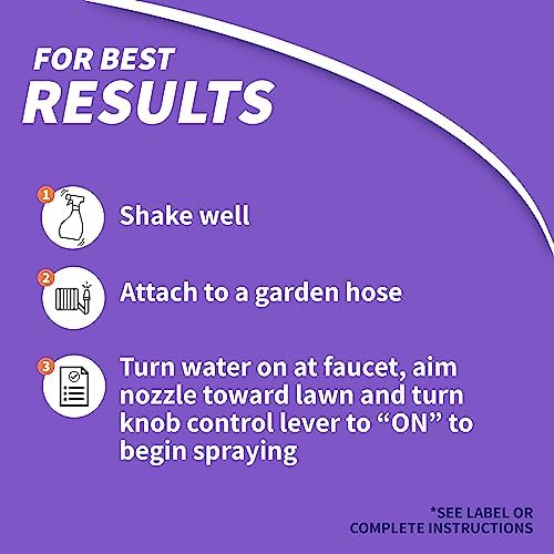 Bonide Liquid Weed & Feed 20-0-0, 32 oz Ready-to-Spray Weed Control and Fertilizer for Outdoor Lawn & Garden Use