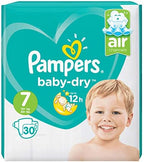 Pampers Baby-Dry Size 7, Pack of 30