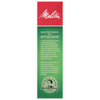 Melitta #4 Unbleached Coffee Filters, Natural Brown Cone Filters, 6-Pack
