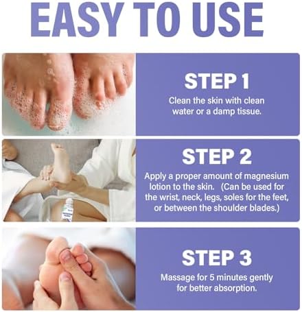 Magnesium Lotion for Kids Sleep, Bedtime Kids Magnesium Cream, Topical Roll-on Applicator Support Balanced Mood