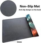 MTG Playmat - Non-Slip Backing Printing, Ideal for Card Game Enthusiasts TCG Playmat (Fear of Death-No Deck)