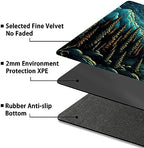 Playmat for MTG, with Free Storage Bags,Game Mat 24 x 14 inches, TCG and Board Game Mat for Cards,Mousepad Desk Mats (Regular,Magic Mat 8)