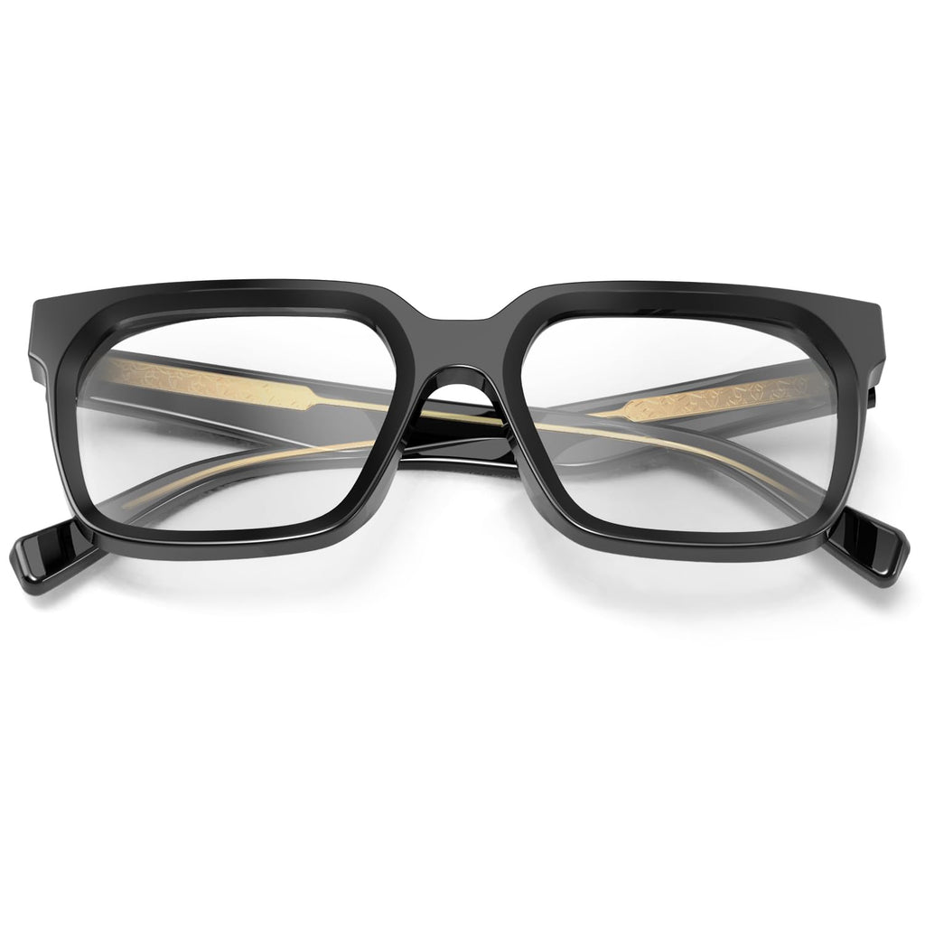 VISOONE 2 Pack Rectangle TR90 Blue Light Blocking Glasses Computer Eyewear with Preppy Look for Women and Men Cougar