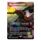 Magic The Gathering The Lord of The Rings: Tales of Middle-Earth Scene Box - Flight of The Witch-King (6 Scene Cards, 6 Art Cards, 3 Set Boosters + Display Easel)