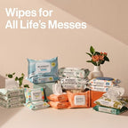 The Honest Company Hypoallergenic Multi-Use Baby Wipes for Sensitive Skin, Geo Mood, 288 Count