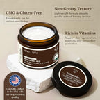 MOO FARM Beef Tallow for Skin - Natural Coffee & Vanilla Hydrating Balm - Grass-Fed Organic Beef Tallow for skin, Safe for Every Skin Concern - Rich Vitamins A, D, E, K, B1 - Made in USA (2oz)