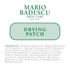 Mario Badescu AM/PM Blemish Kit, Includes Drying Lotion Spot Treatment with Salicylic Acid and Sulfur (1 Fl Oz) AND Drying Patch Facial Stickers, Invisible Pimple Patches (12 Count)