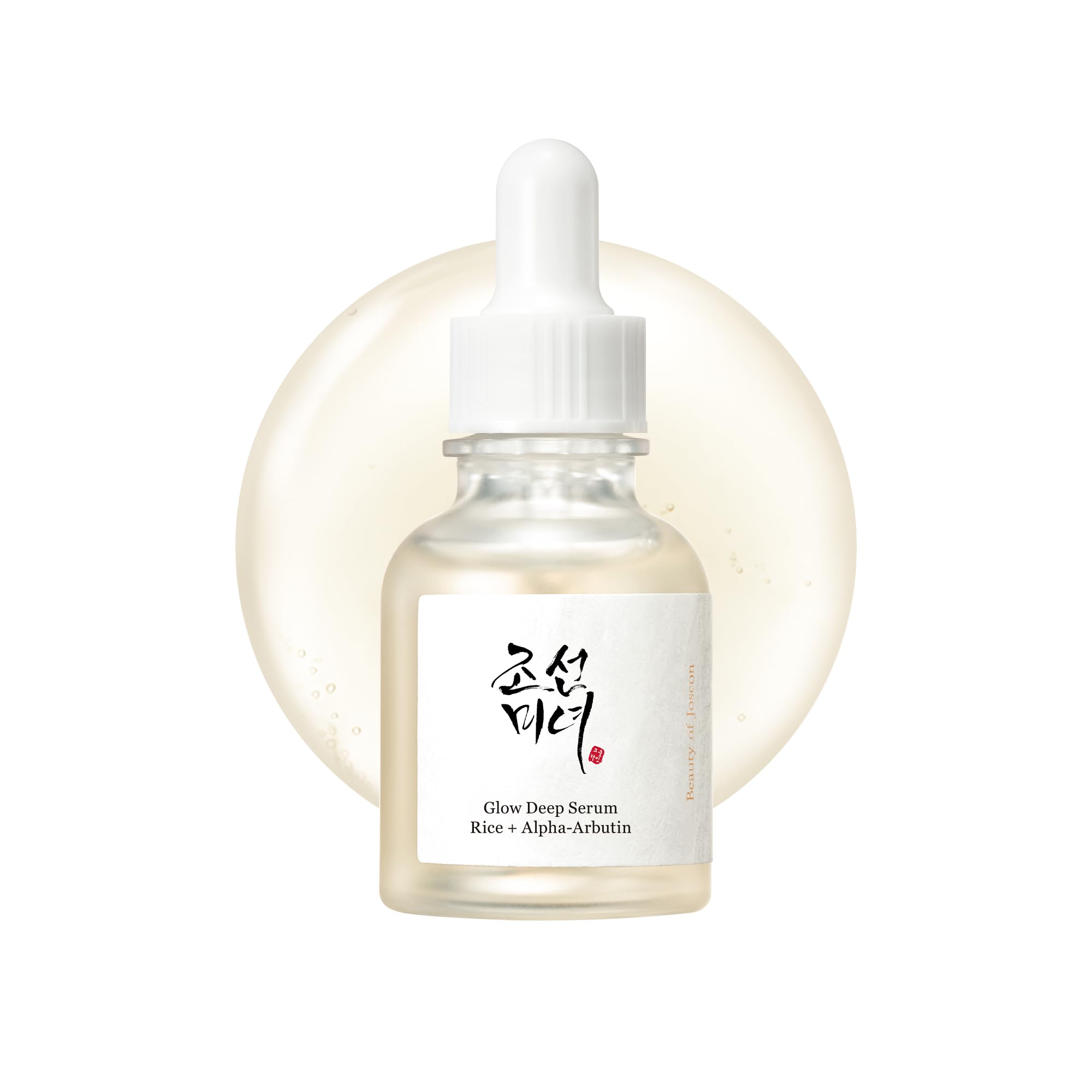 Beauty of Joseon Glow Deep Serum Rice Alpha-Arbutin for Uneven Dull Skin Tone, Daily Korean Skin Care for Men and Women 30ml, 1 fl.oz