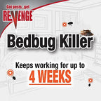 Revenge Bedbug Killer, 32 oz Ready-to-Use Spray, Long Lasting Odorless Insecticide Formula, Kills on Contact