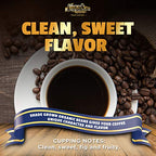 Mt. Whitney Premium Organic Spring Water Colombian, Medium Dark Roast, Low Acid, Decaf Coffee (Whole Bean, 12 Oz)