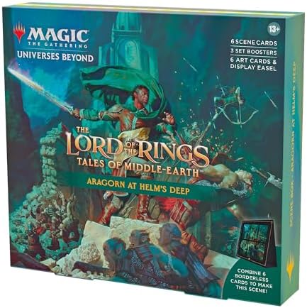 The Lord of The Rings: Tales of Middle-Earth Scene Boxes - All 4 for Magic: The Gathering